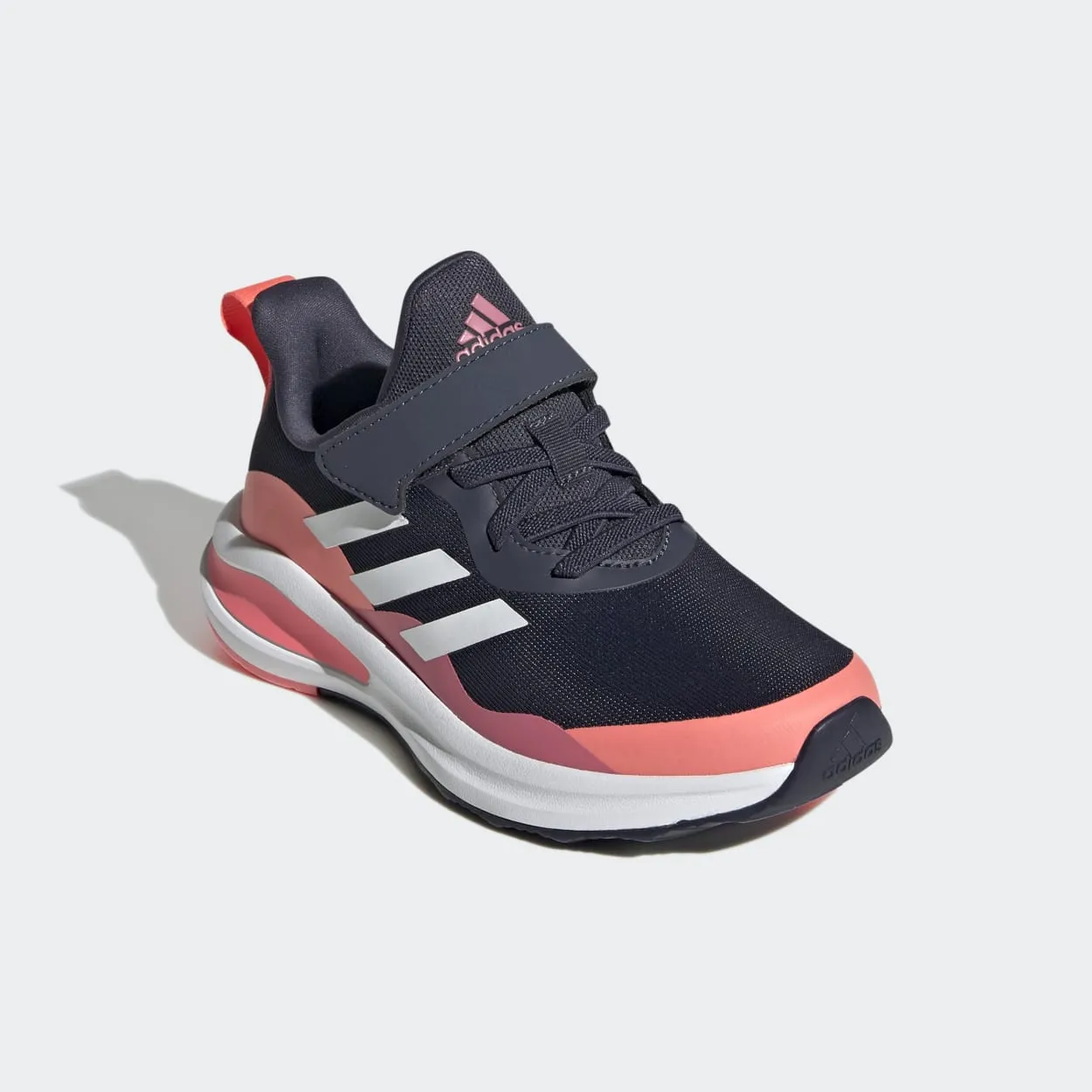 adidas Kids Fortarun Elastic Lace Top Strap Running Shoes