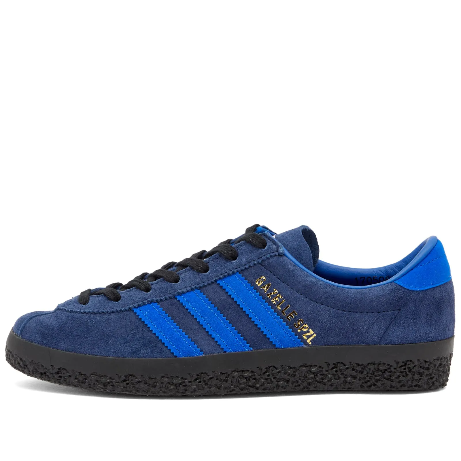 Adidas Spzl Gazelle Sneakers, Dark Blue & Black