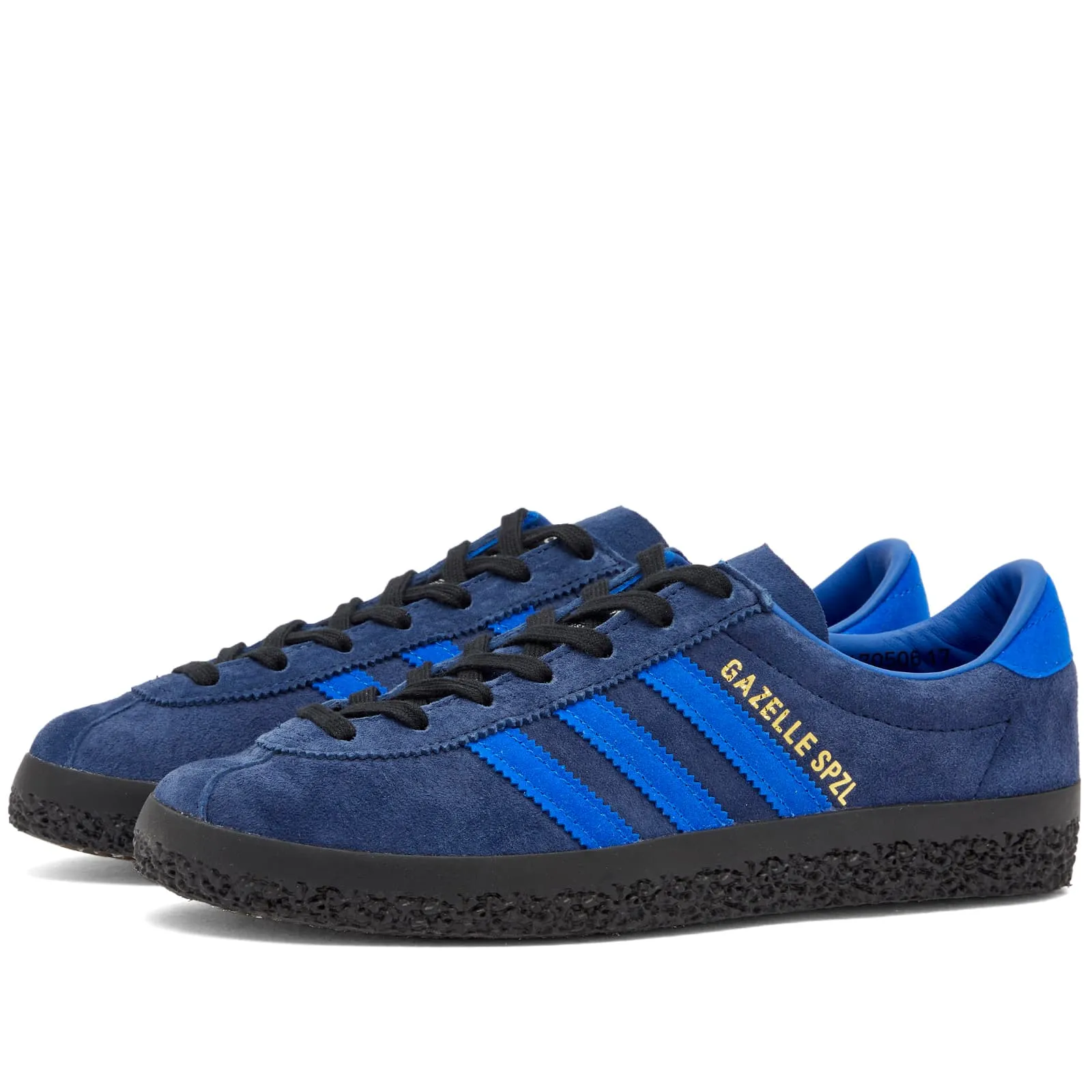 Adidas Spzl Gazelle Sneakers, Dark Blue & Black