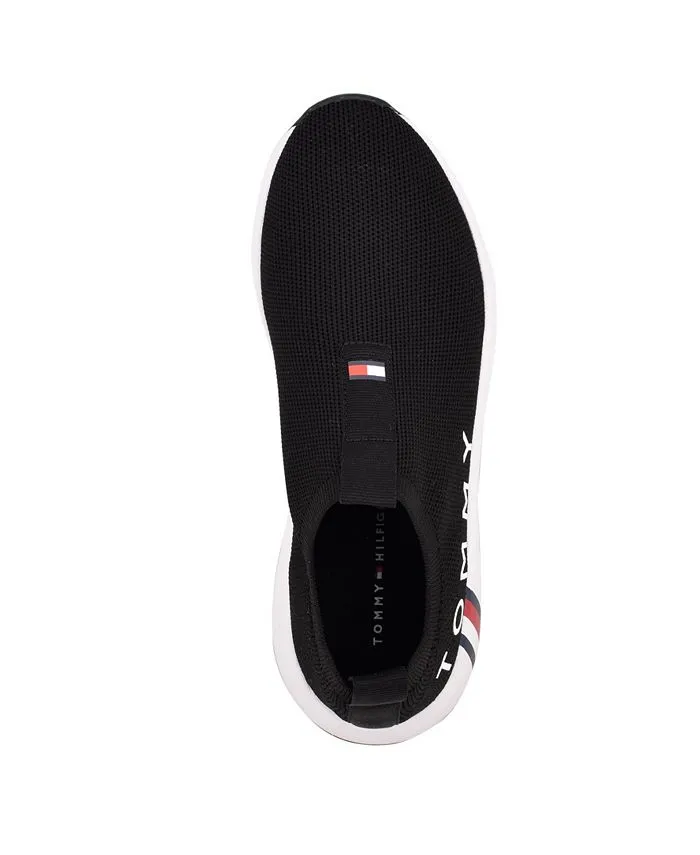 Aliah Sporty Tommy Hilfiger Women's Slip-on Sneakers, Black