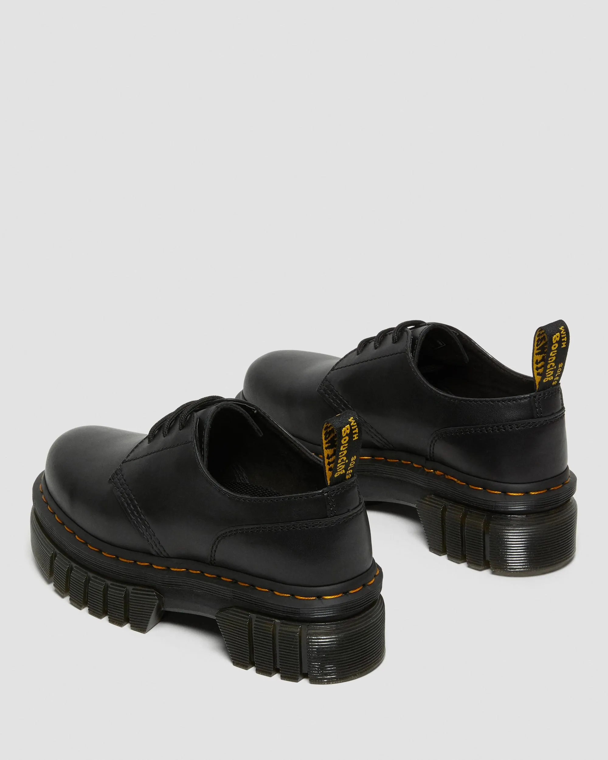 Audrick nappa leather platform shoes Dr. Martens