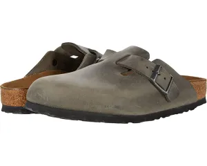 Boston Soft Footbed Birkenstock Clogs, leather