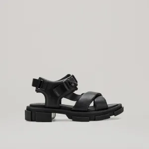 both - GAO SANDAL-BLACK