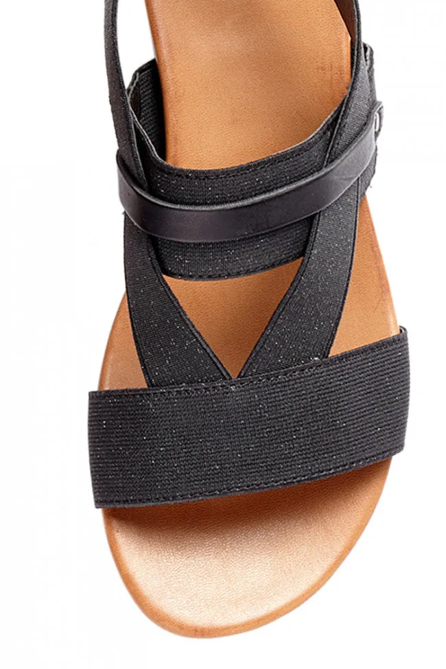 Calm Sandal in Black