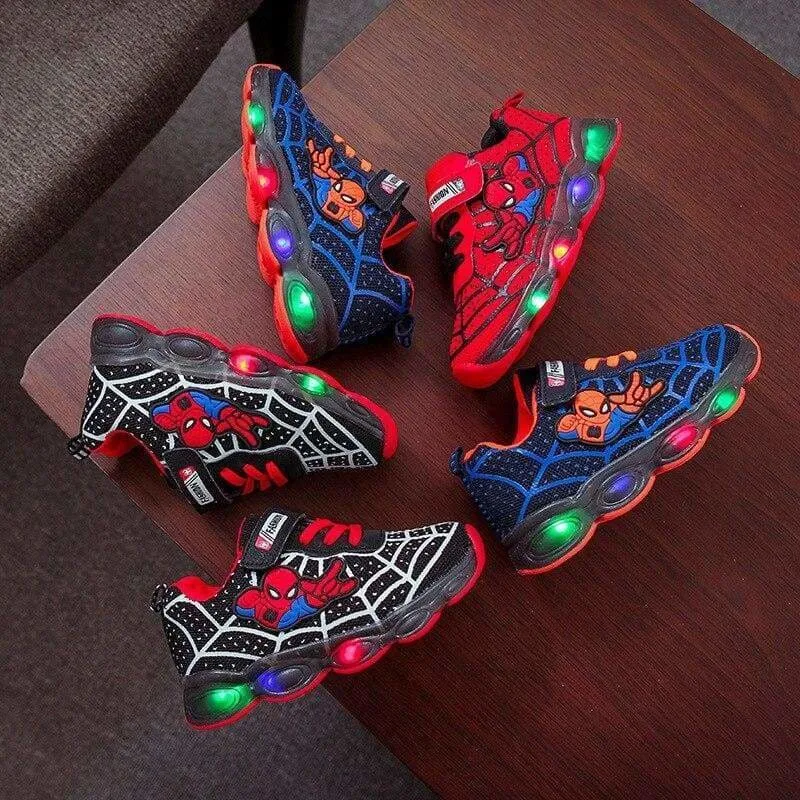 Cartoon Led Sneakers Shoes For Boy and Girl