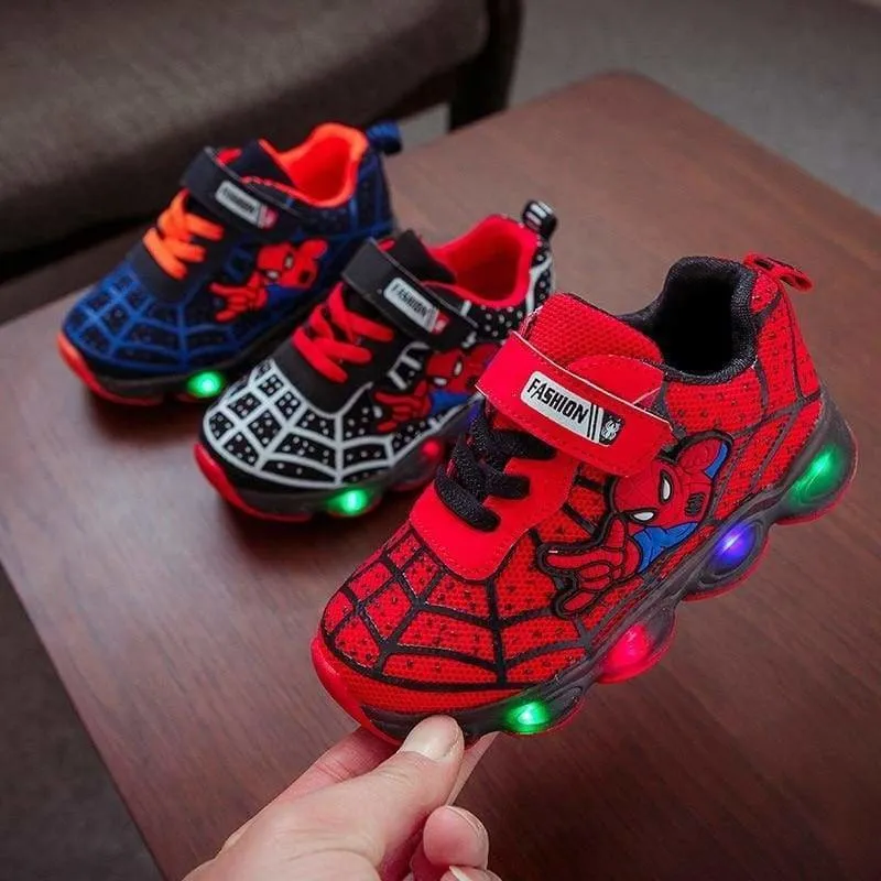 Cartoon Led Sneakers Shoes For Boy and Girl