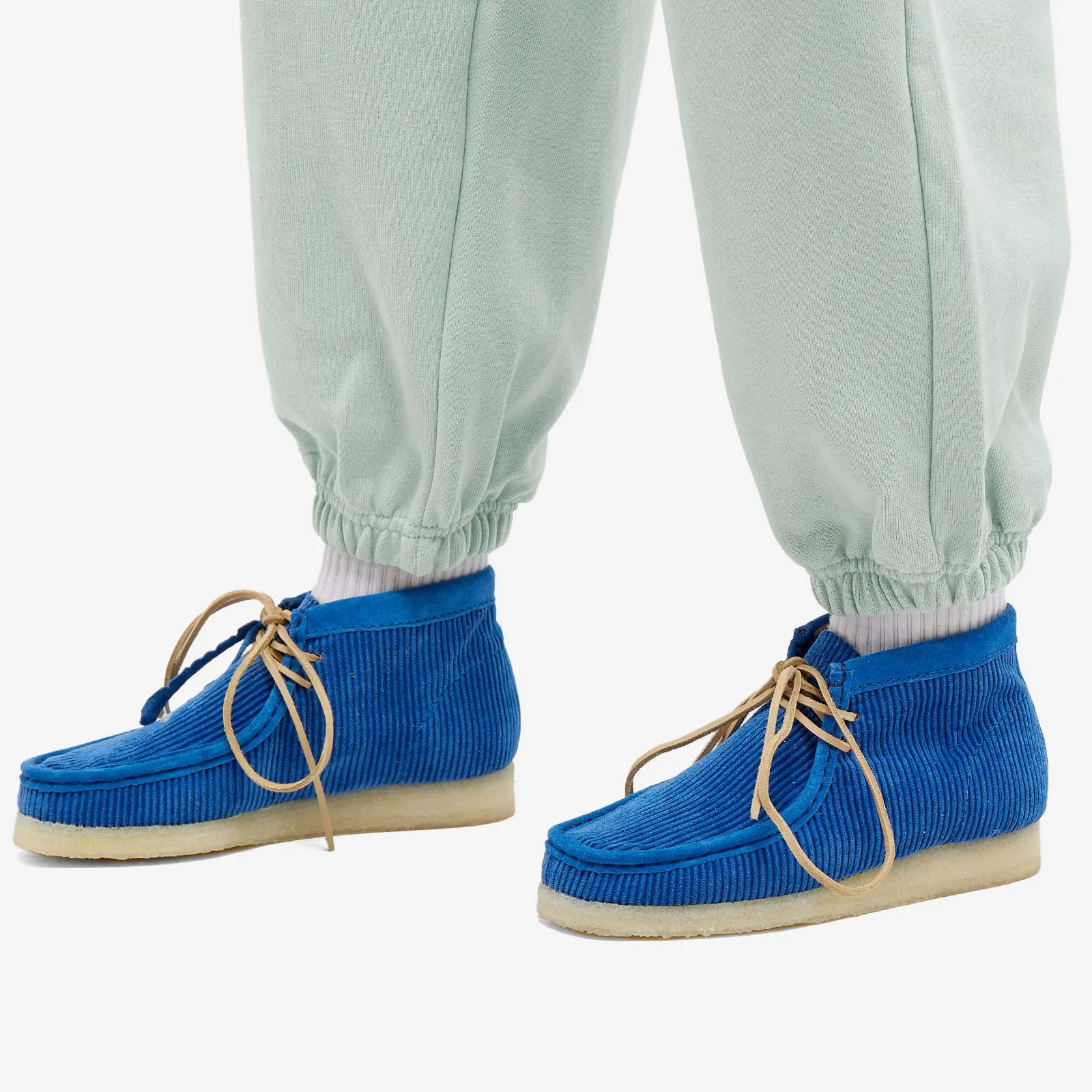 Clarks Originals Mayde Wallabee boots, blue