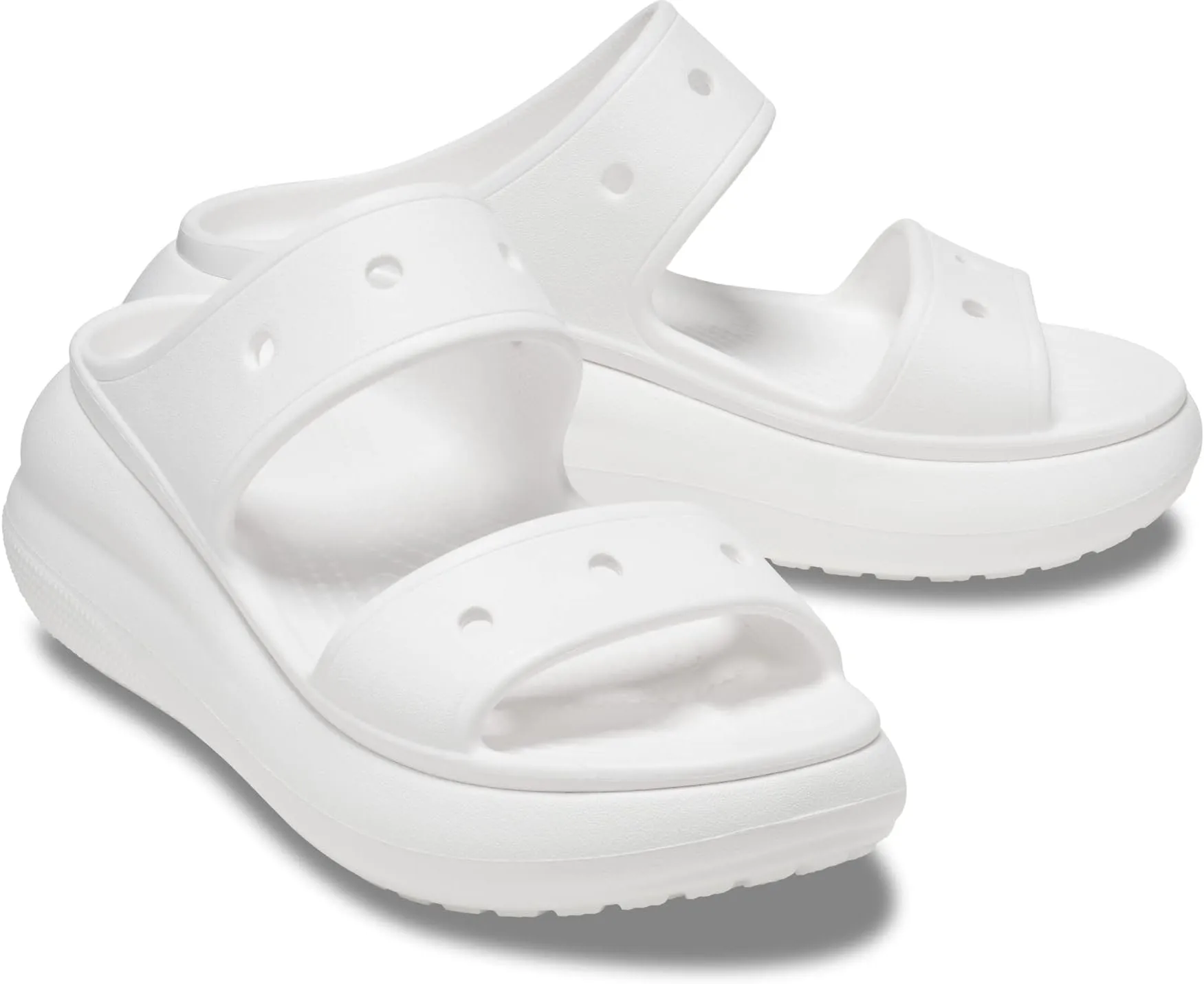 Classic Crush Sandal Crocs, white