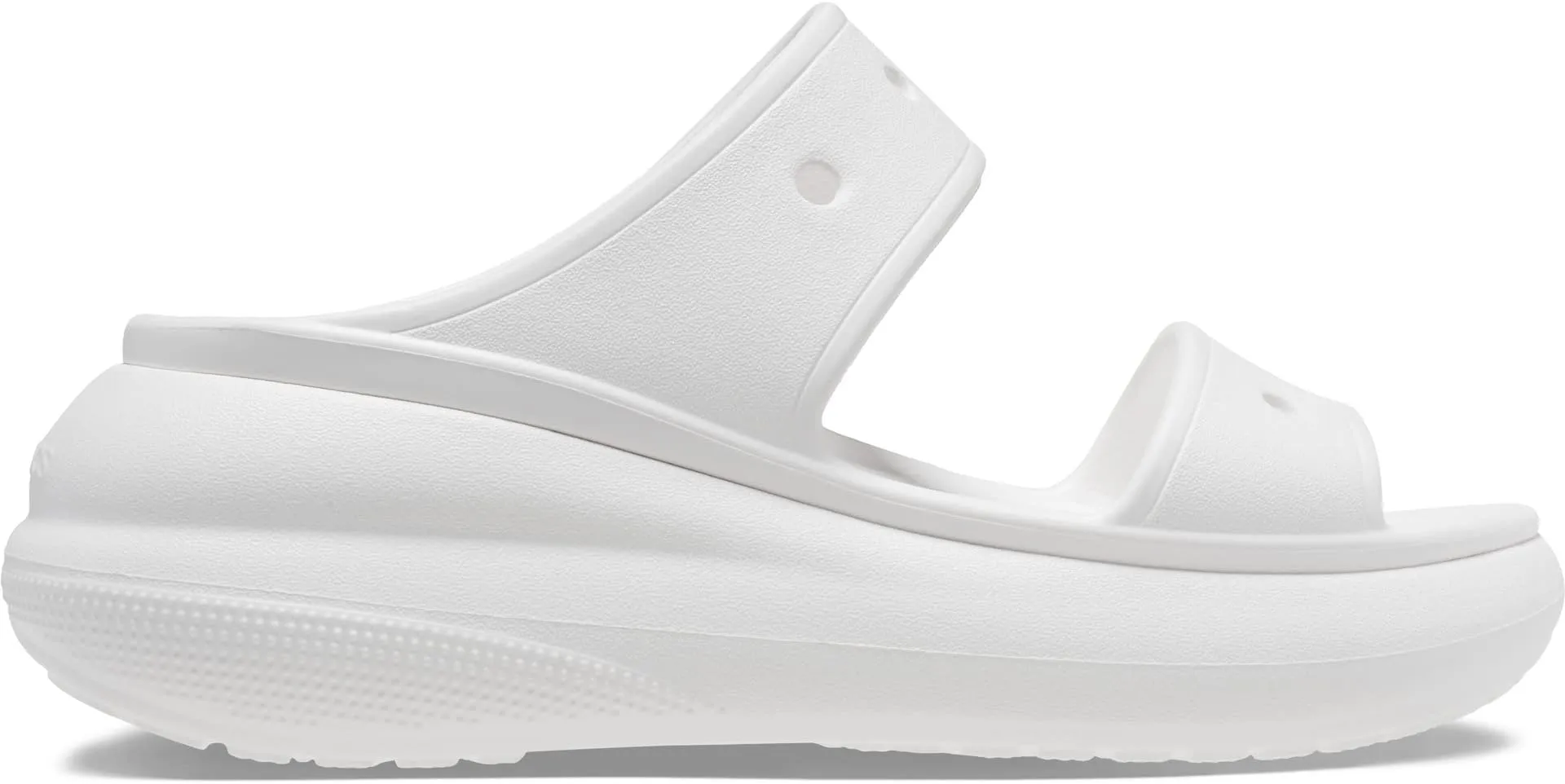 Classic Crush Sandal Crocs, white