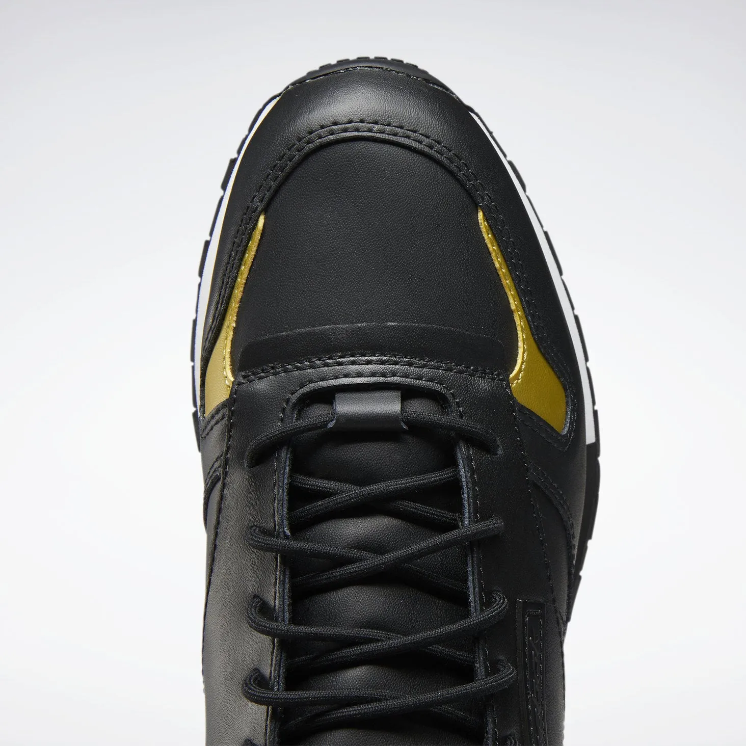 Classic leather ree:dux 'black gold' Reebok sneakers, black