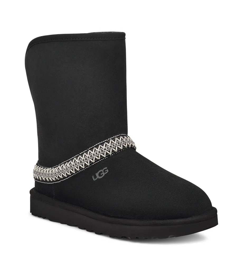 Classic Short Crescent in Black by UGG