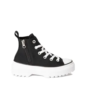 Converse Chuck Taylor All Star Lugged Lift High Top Sneakers - Little Kid, Black and White