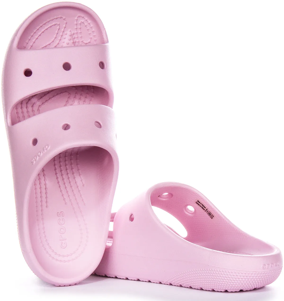 Crocs Classic Sandal 2.0 In Light Pink