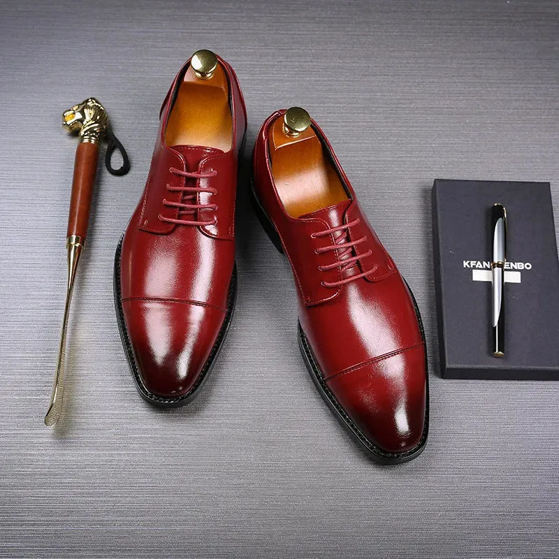 Derby elegant shoes