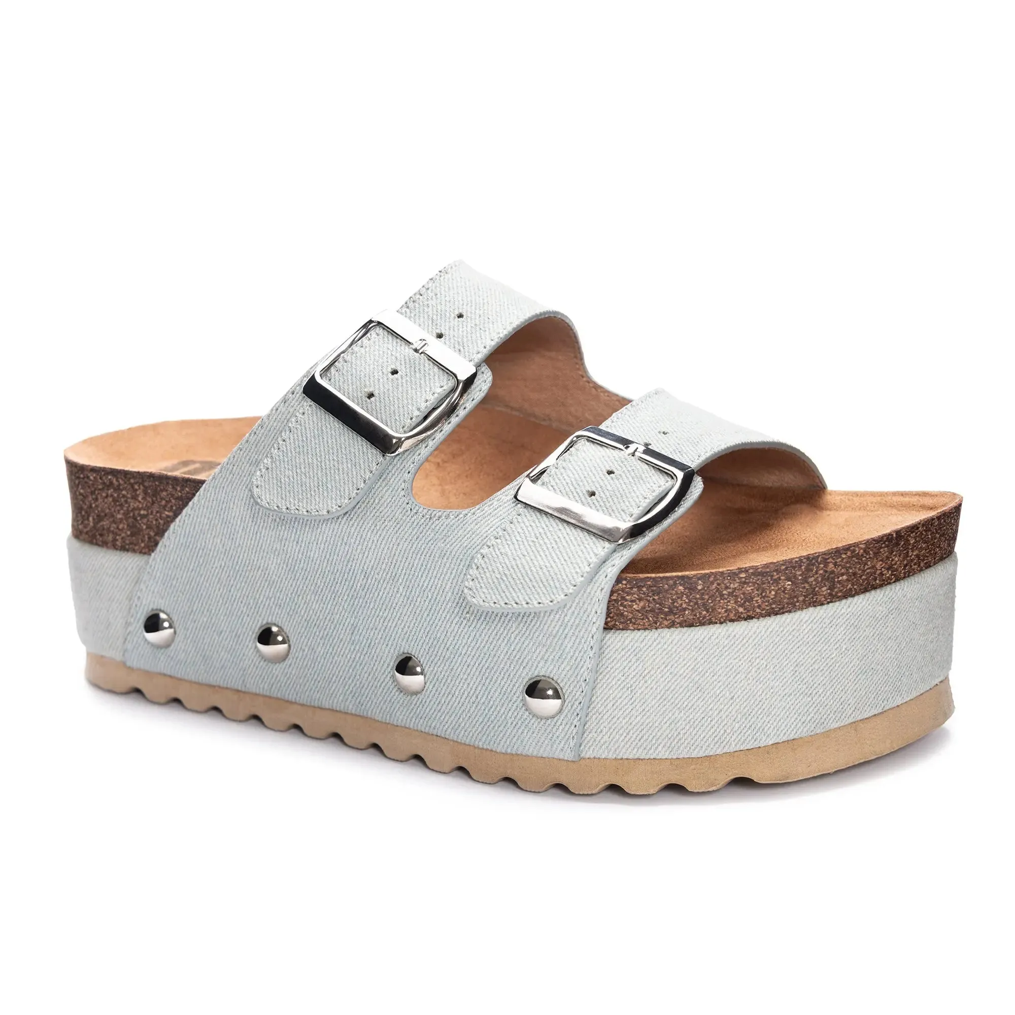 Dirty Laundry Pueblo Platform Sandal