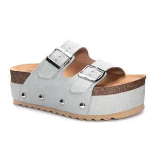 Dirty Laundry Pueblo Platform Sandal