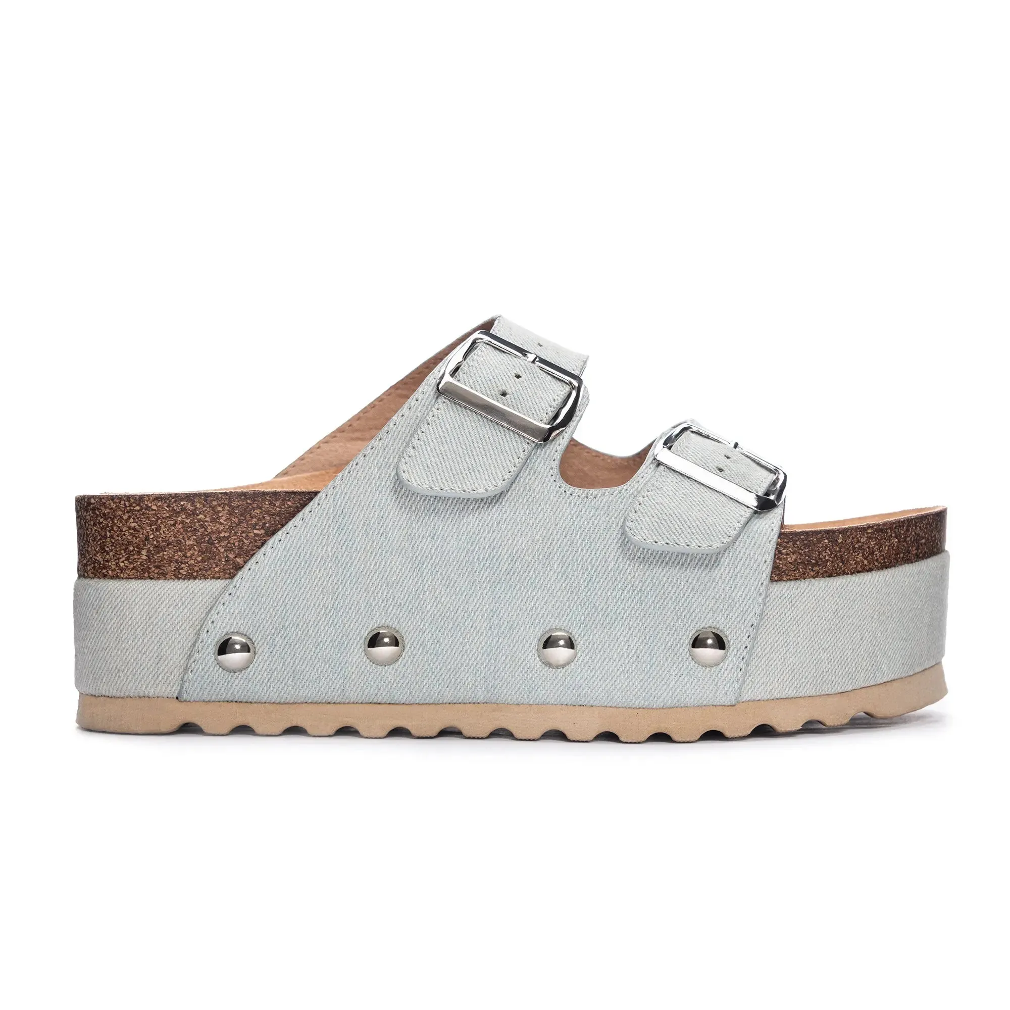 Dirty Laundry Pueblo Platform Sandal