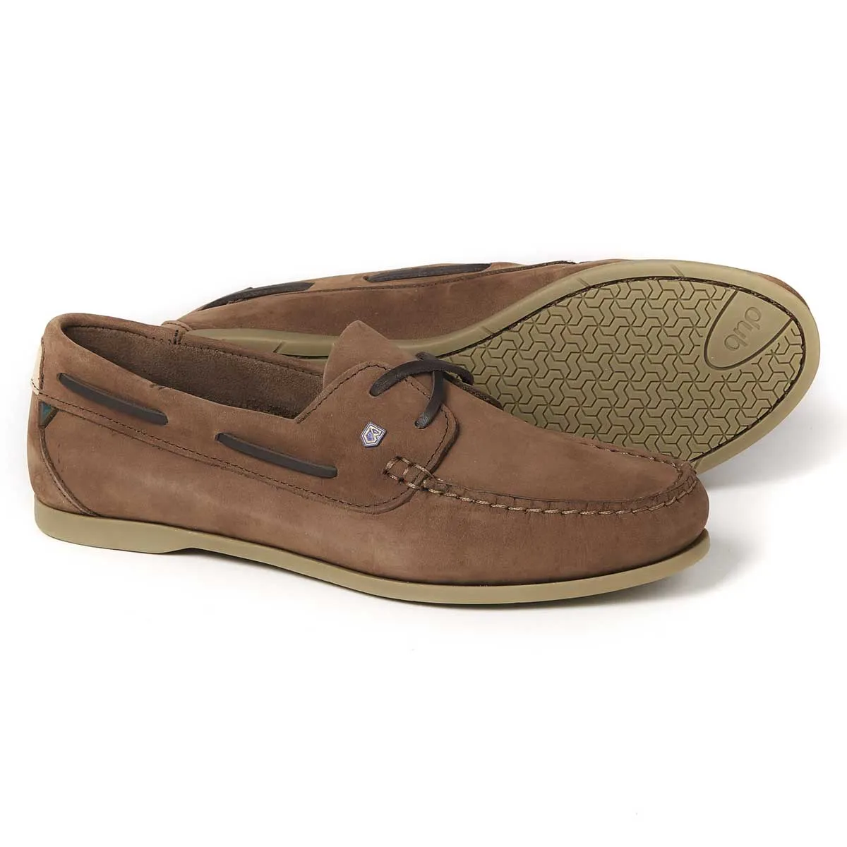 DUBARRY Ladies Aruba Deck Shoes - Cafe