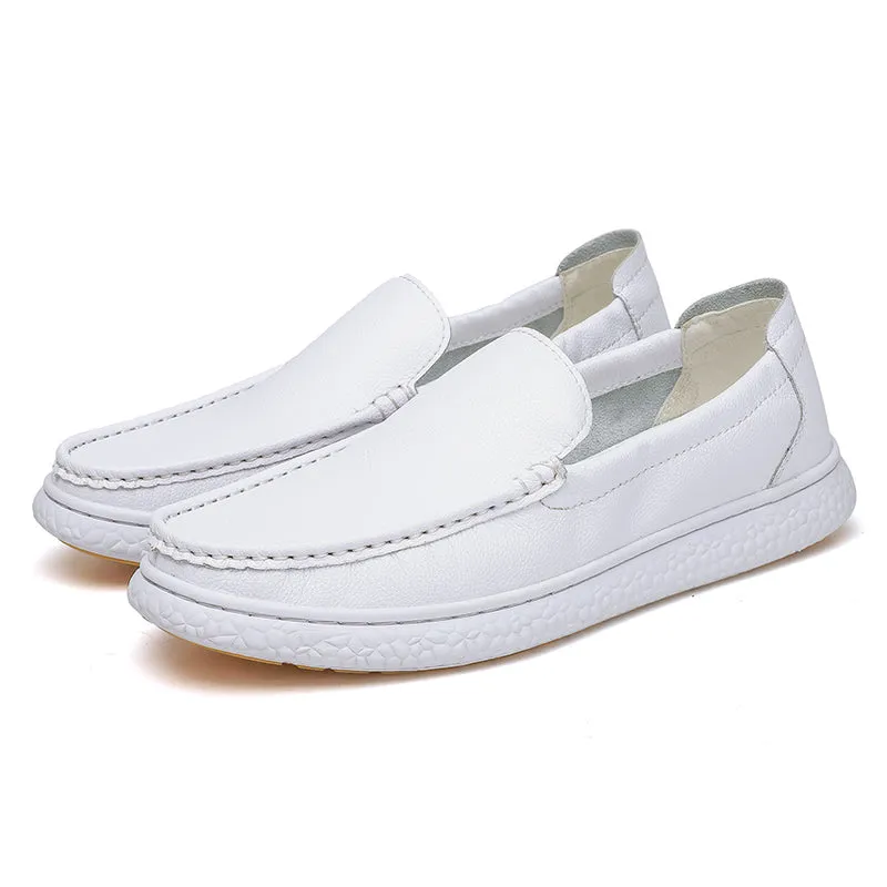 Elegant CrocTex Slip-On Loafers