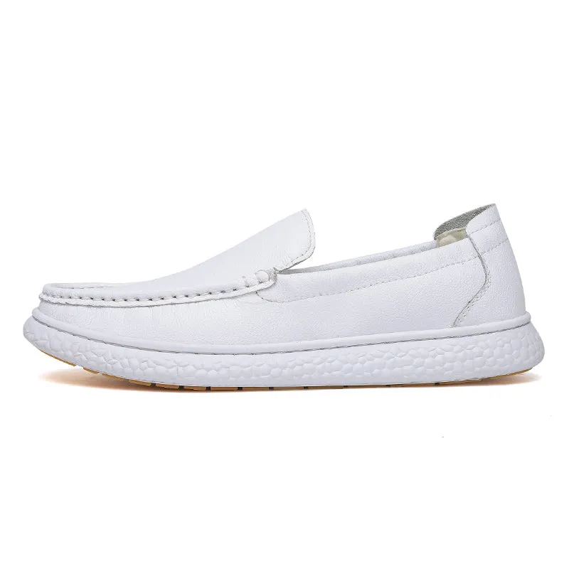 Elegant CrocTex Slip-On Loafers