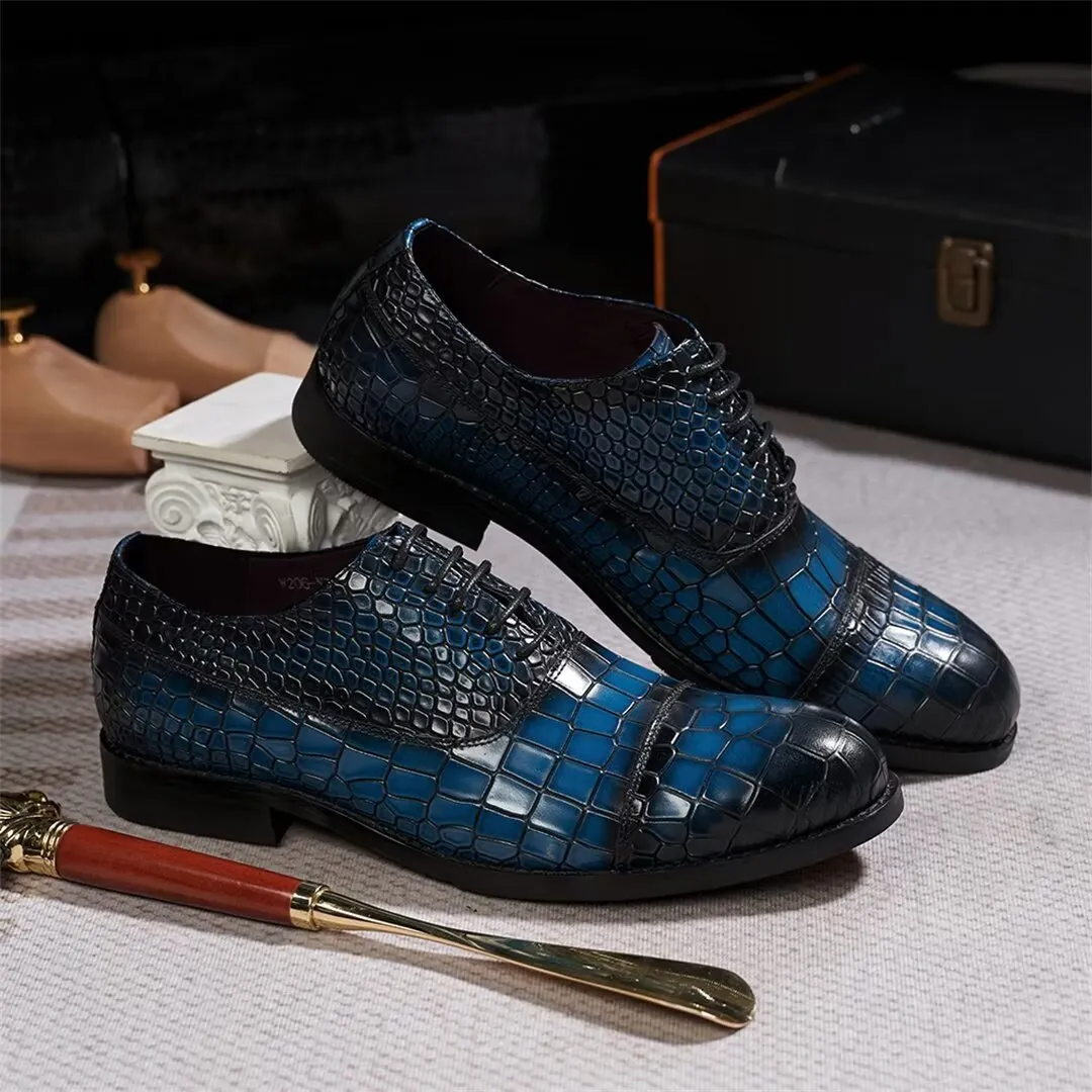 Elegant Urbane Leather Dress Shoes