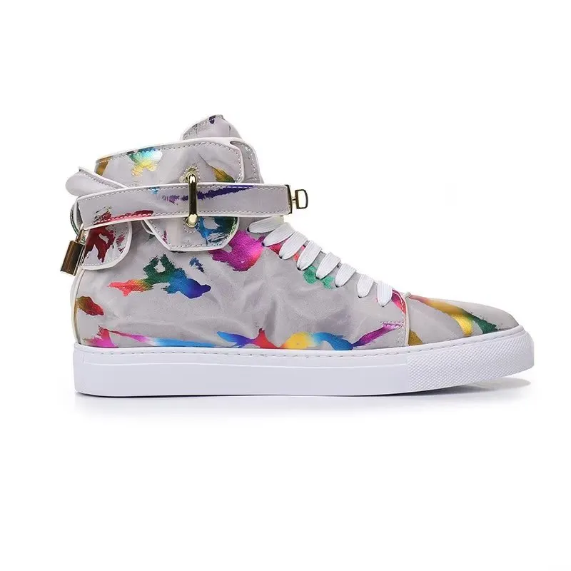 Graffiti Elite Cow Leather High Top Kicks