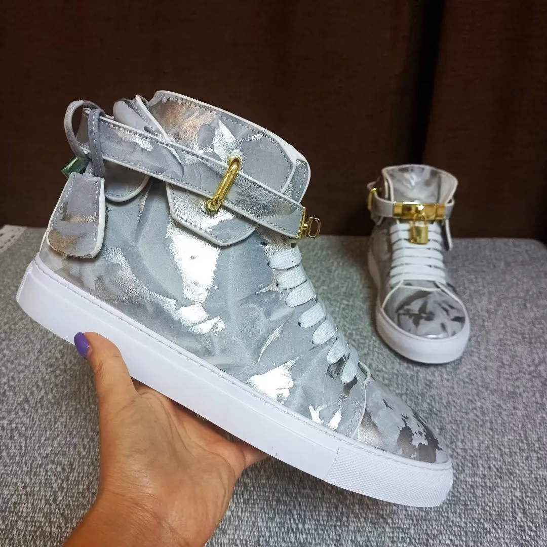 Graffiti Elite Cow Leather High Top Kicks