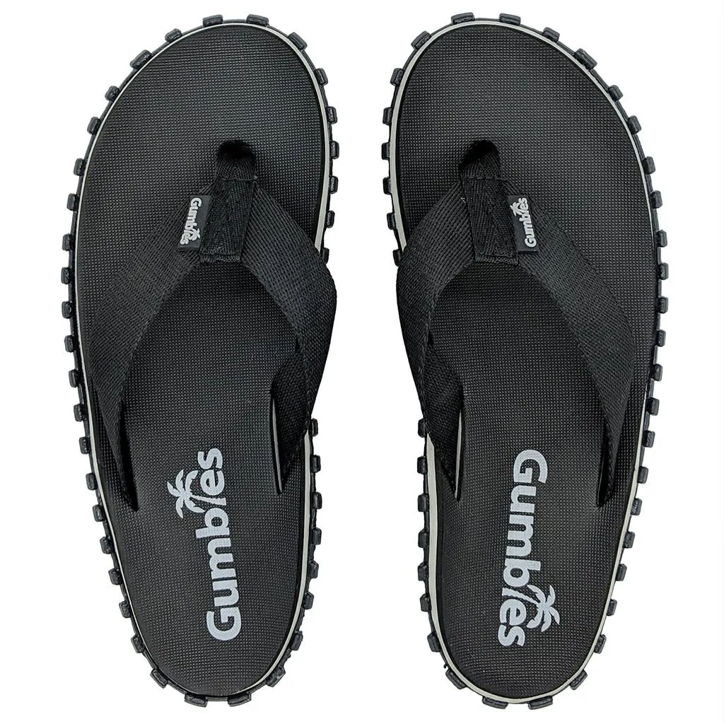 Gumbies Unisex Duckbill Flipflops Black | Buy Gumbies Unisex Duckbill Flipflops Black here | Outnorth