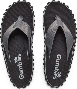 Gumbies Unisex Duckbill Flipflops Black/Grey | Buy Gumbies Unisex Duckbill Flipflops Black/Grey here | Outnorth