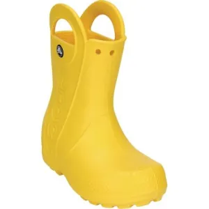 Handle It raincoats – children's Crocs, yellow