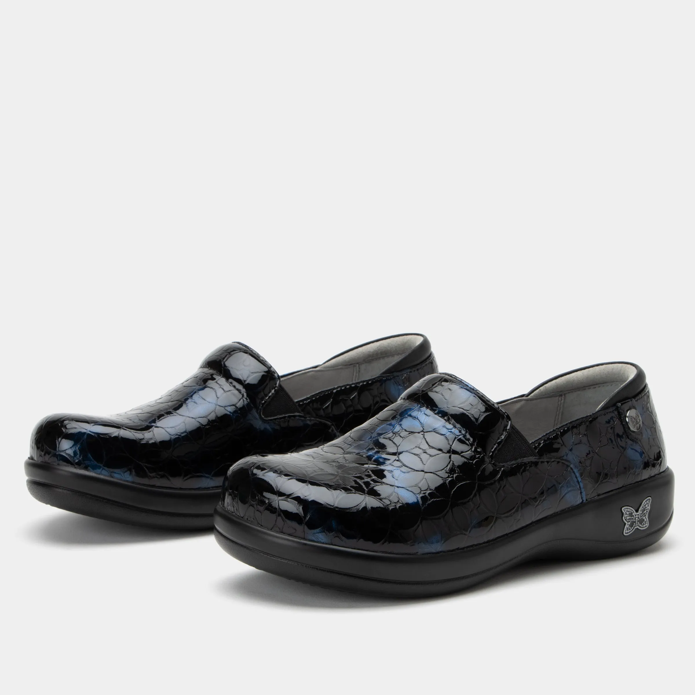 Keli Azure Leaded Glass Professional Shoe