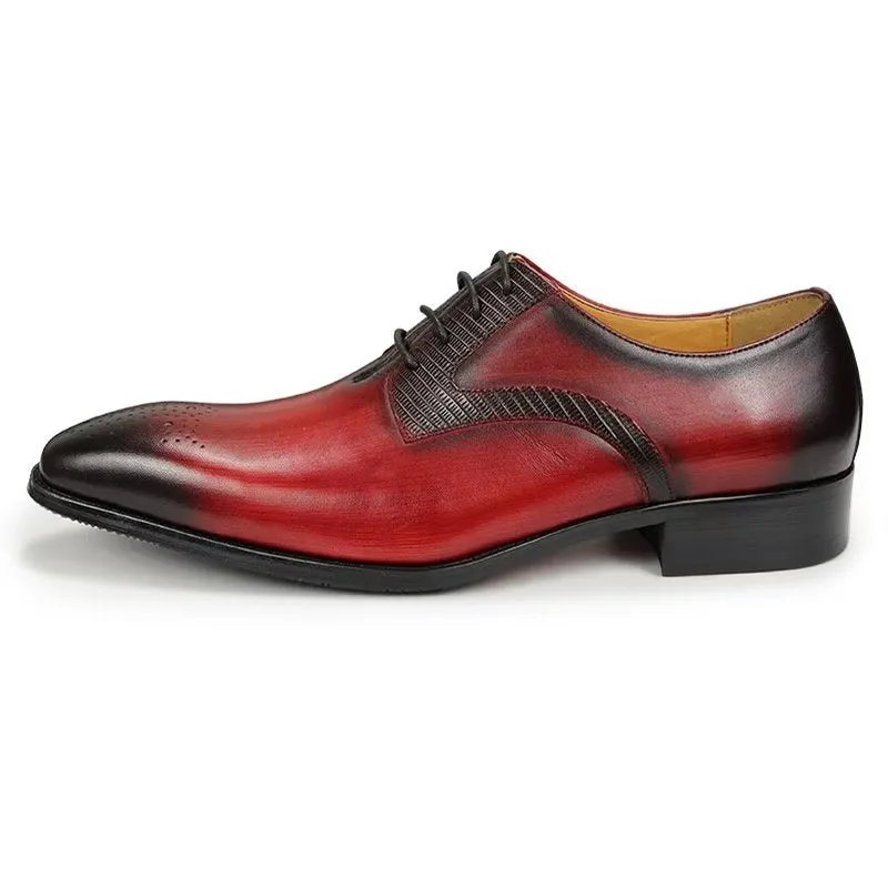 LuxeLeather Elegant Wedding Brogues