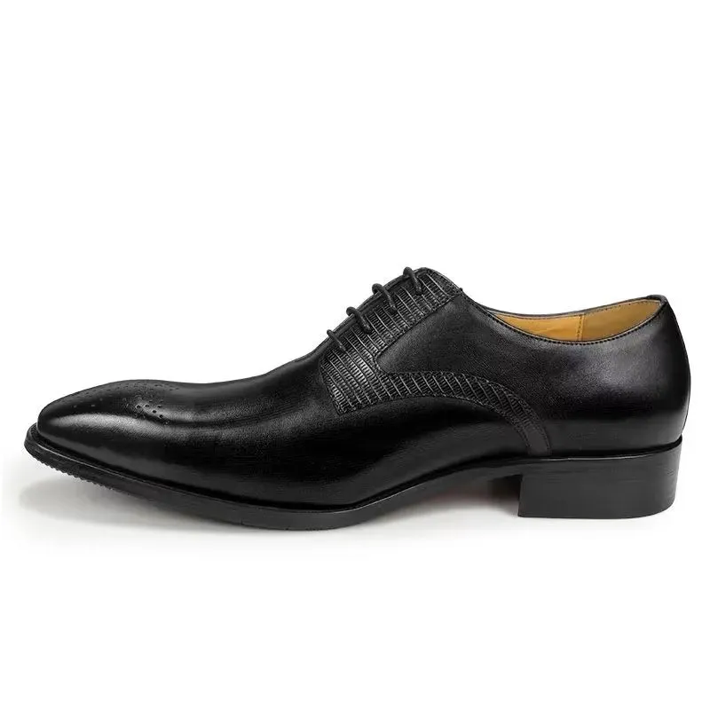 LuxeLeather Elegant Wedding Brogues