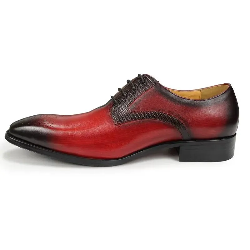 LuxeLeather Elegant Wedding Brogues