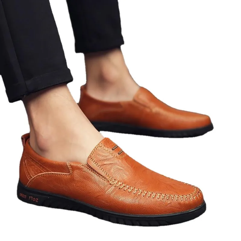 Men Shoes Genuine leather Comfortable Men Casual Shoes