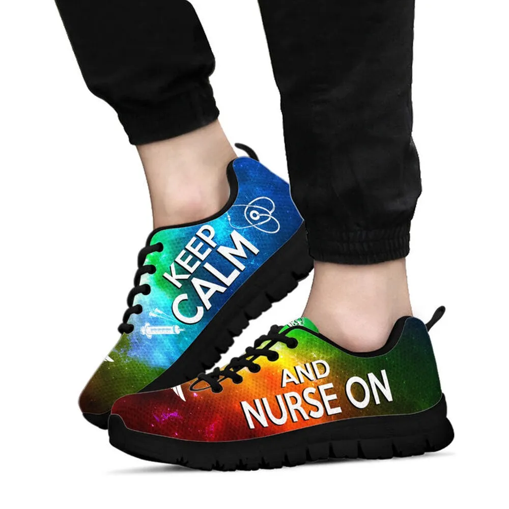 Nurse Sneaker, Nurse Keep Calm Shoes Sneakers Shoes, Best Shoes For Nurses