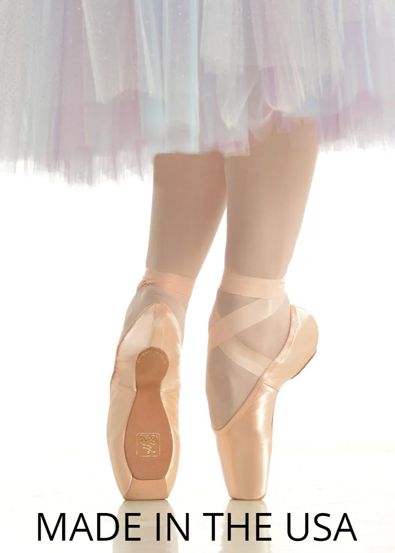 ON SALE US-Made Gaynor Minden Pointe Shoes (Pink)