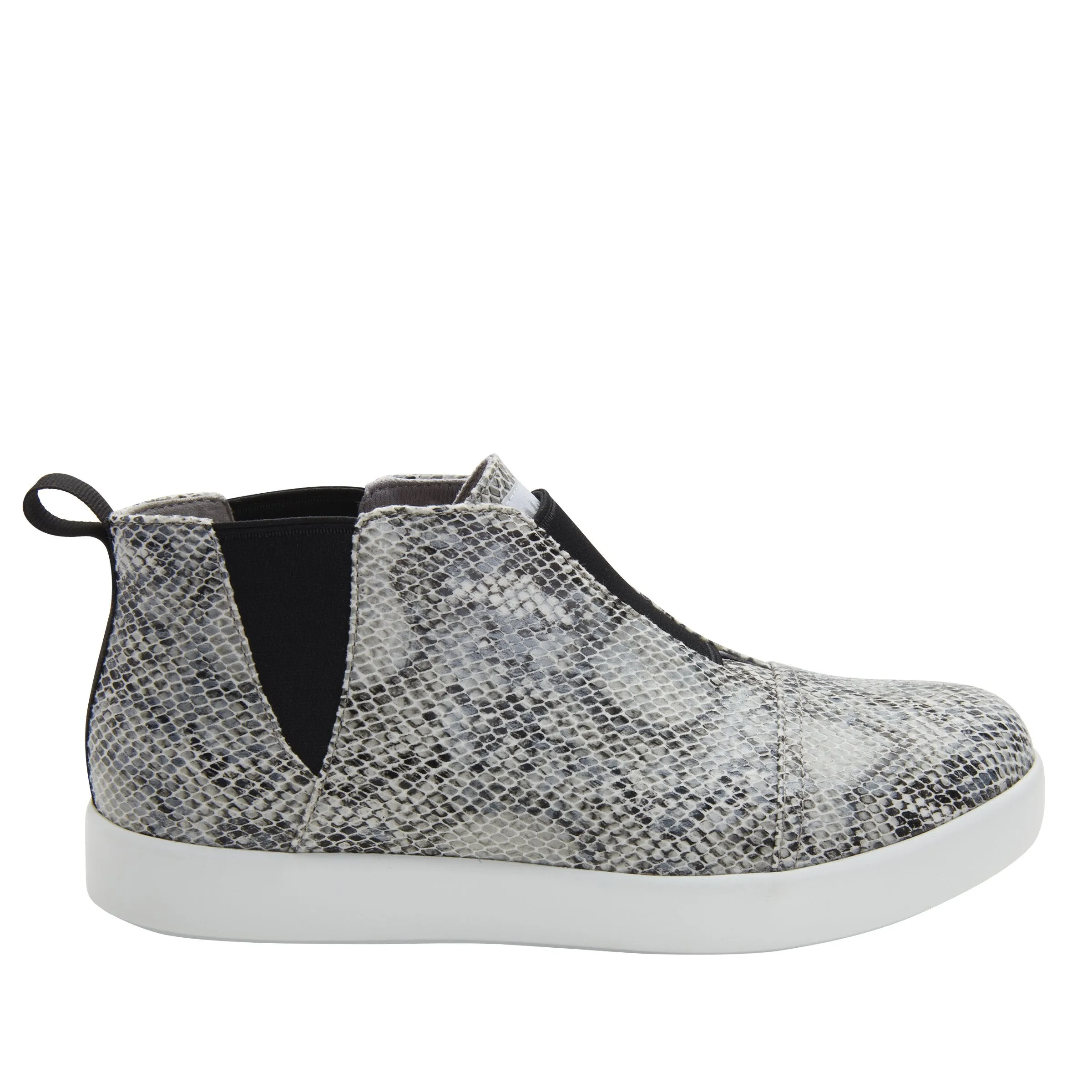 Parker Grey Snake Bootie