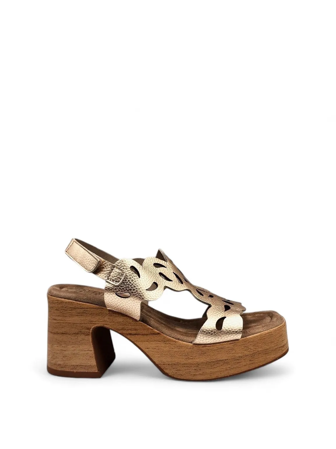 Peggy Geometric Heel Sandals