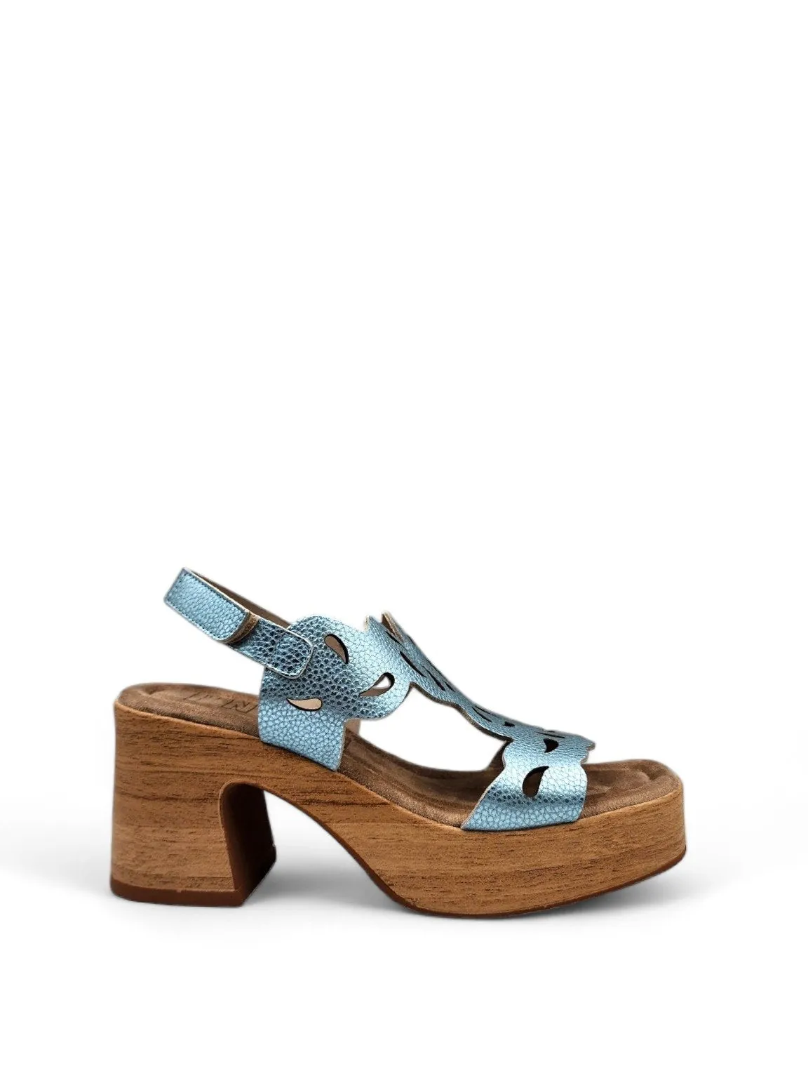 Peggy Geometric Heel Sandals