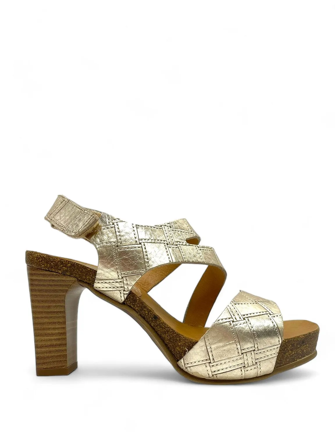 Penny Quilted Heel Sandals