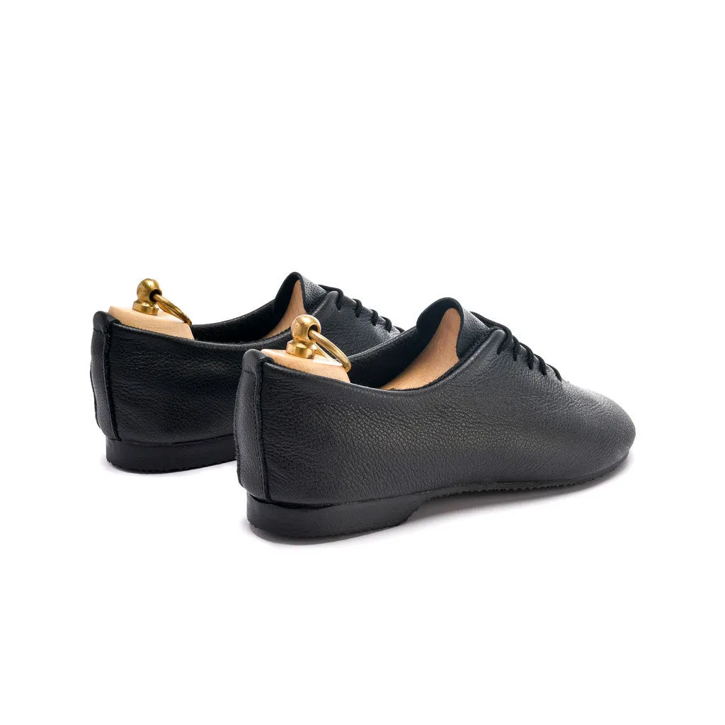 REGENT WHOLECUT SHOE - BLACK