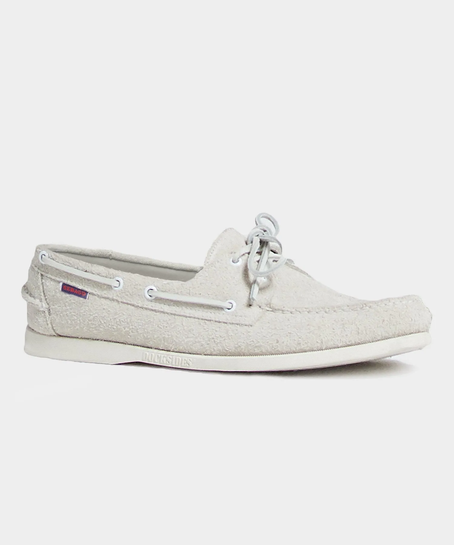 Todd Snyder   Sebago Portland Boat Shoe In White