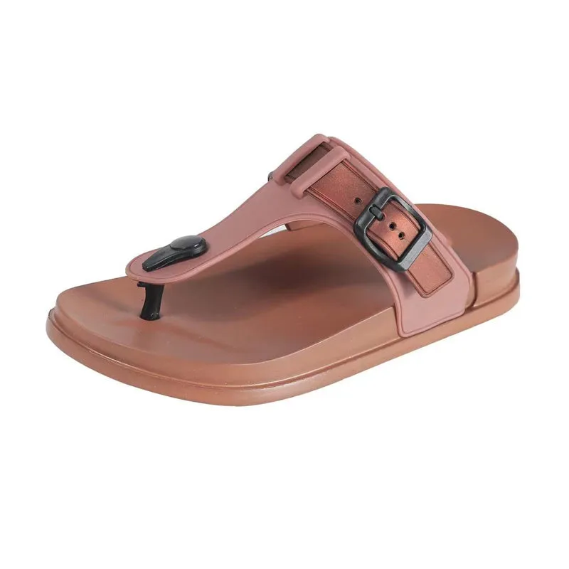 Women Casual Lightweight Non-Slip Flat EVA Flip-flop Sandals