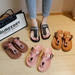 Women Casual Lightweight Non-Slip Flat EVA Flip-flop Sandals