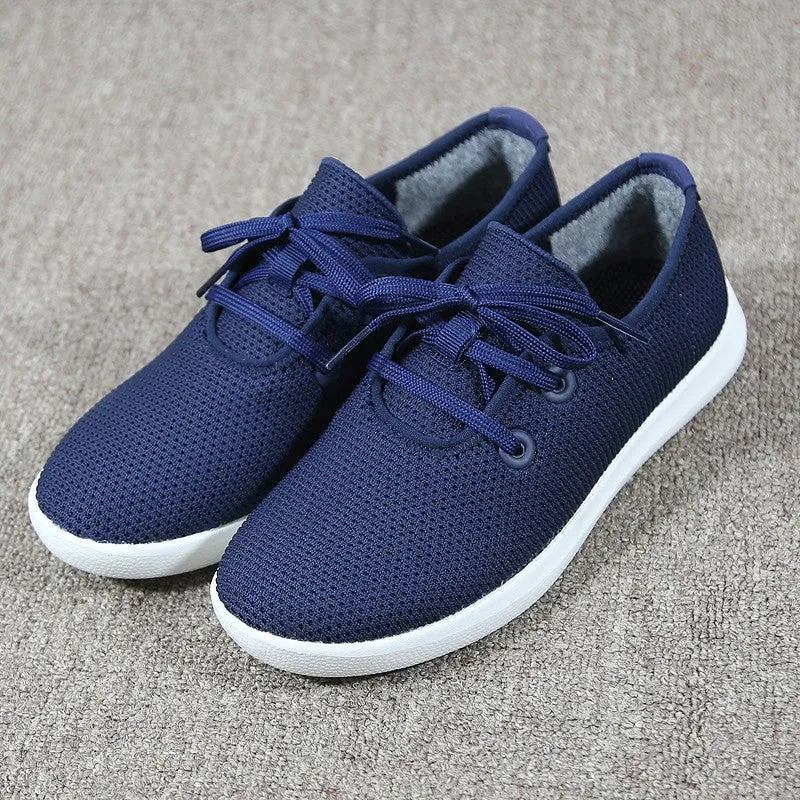 Women's breathable lightweight simple joker leisure sneakers