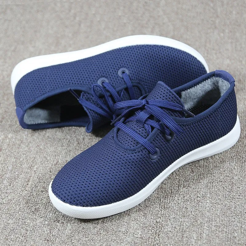 Women's breathable lightweight simple joker leisure sneakers